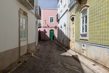 Altstadt von Olhao, Algarve, Portugal