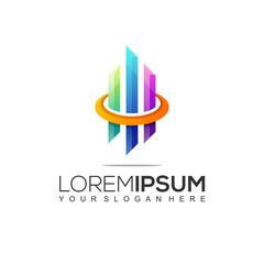 Accounting & Financial Logo Design Template