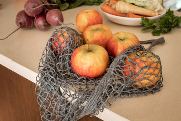 Whole red beets on a table