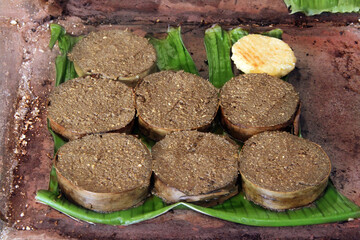 Traditional cake, Firewood stove , Rio Grande do Norte, Brazil