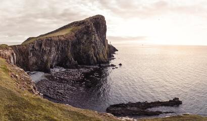 Neist point lighthouse scotland highlands isle of skye nature photography 