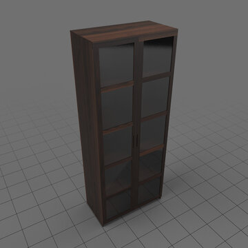 Window cabinet bookcase