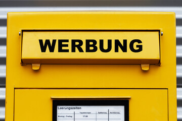 Werbung Briefkasten