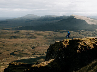 Scotland highland nature photography landscape rural countryside autumn orange mountains