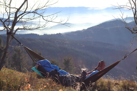 Hamak w g&oacute;rach