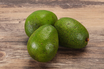 Ripe green dietary avocado - superfood