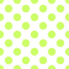 Seamless vector pattern with cute pastel light mint green polka dots on white background. For web design, desktop wallpaper, card, invitation, wedding, baby shower, album, background, art, decoration