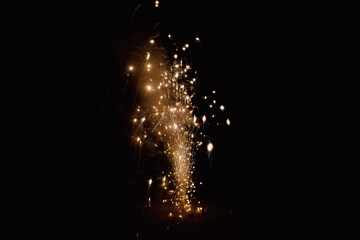 fireworks at time of festival.