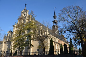 Kielce , ulice Kielc  , Katedra Kielce , Kościół Kielchouse of god, architektura, katedra, religia, wieza, budowa, Sienkiewicza Kielce , Dworzec Kielce © Szymon