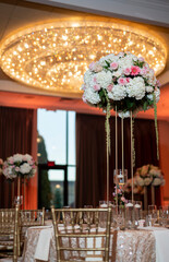 table in a restaurant