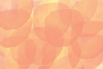 Digital Painting Abstract Watercolor Brush Strokes. Circles Illustration. Watercolour Circular Texture. 