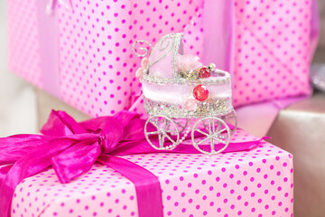 pink gift box