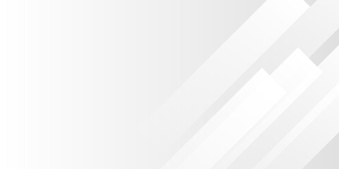 Abstract white square shape with futuristic concept background