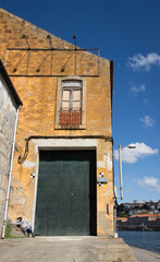 entrance to the church