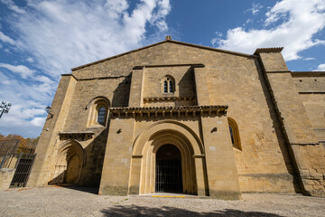 Iglesia de Santa María de los Reyes,  siglo XII, Laguardia , Alava, País Vasco, Spain