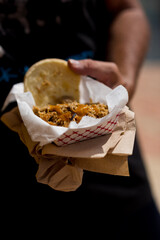 person holding cookies