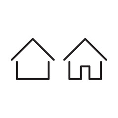 Home vector image. web icon