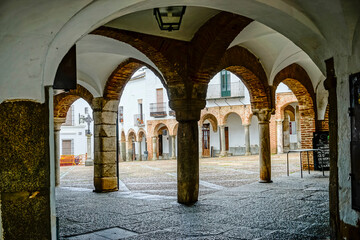 panoramic view of the city of Zafra