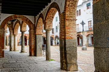 Fototapeta premium panoramic view of the city of Zafra