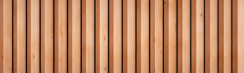 Large wallpaper of natural solid wood slats. Vertical version.