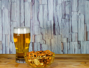 Cold beer snacks