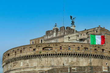 the Castle Sant'Angelo in Rome