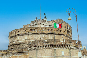 the Castle Sant'Angelo in Rome