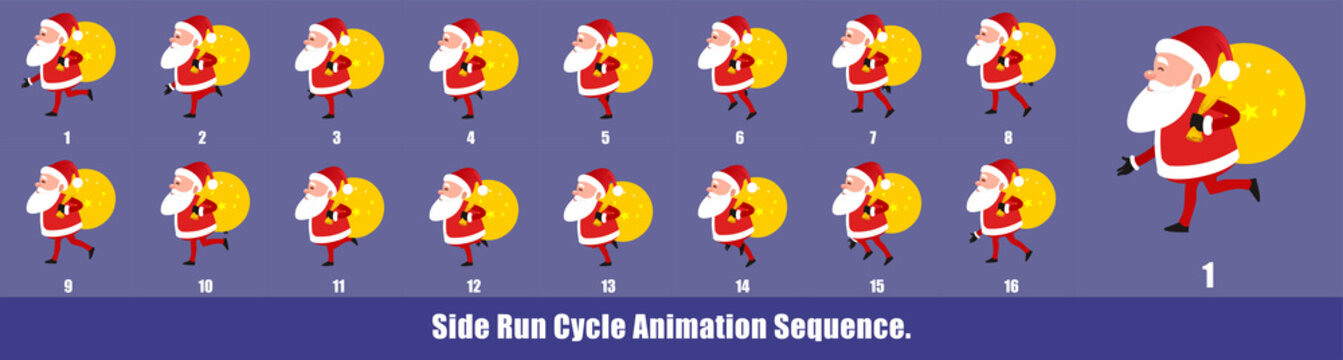 Animation sequence. Animation sequence