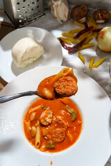 Creamy Italian Sausage Soup