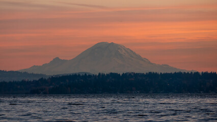 Mount Rainier Sunset 