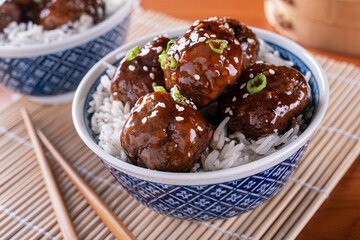 Honey Garlic Meatballs