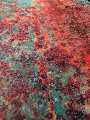 Heavy Rust on Metal Background