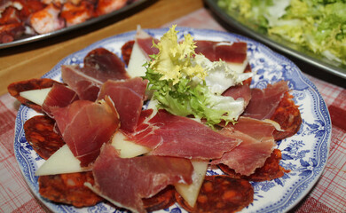 Plato de embutido