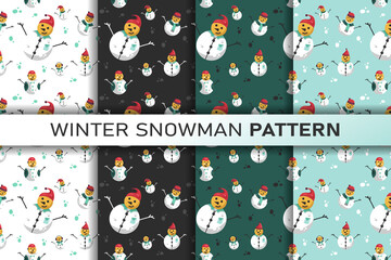 Christmas seamless pattern design