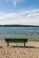 Fototapeta na wymiar Women's Island (Fraueninsel), Chiemsee Lake, Bavaria, Germany