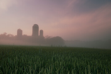 Rural Farm Scenery around middle of nowhere Pennsylvania
