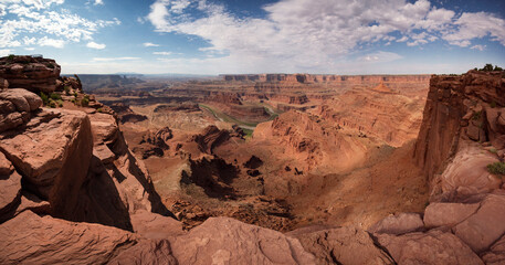 Night Vista overlooking Canyonlands Nat'l Monument
