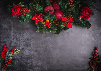 christmas or new year background for cards or gifts