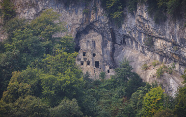 rock formation monastery country