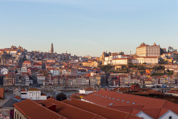 Panorama of Porto city
