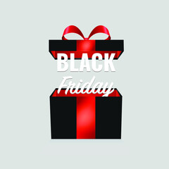 Black friday gift sale box