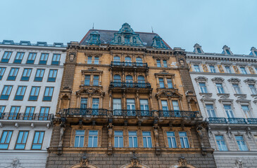 Fototapeta premium facade of the building