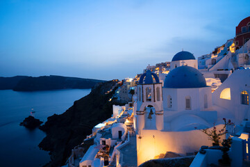 Oia, traditional greek village