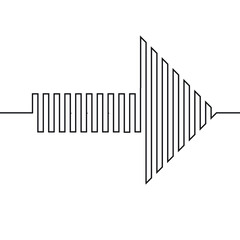 Lines Design . Vector Arrow Background.Abstract Geometrical illustration.