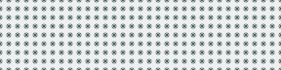 Abstract Cross Pattern Dots Logo generative computational art illustration