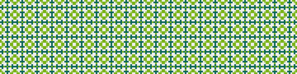 Abstract Cross Pattern Dots Logo generative computational art illustration