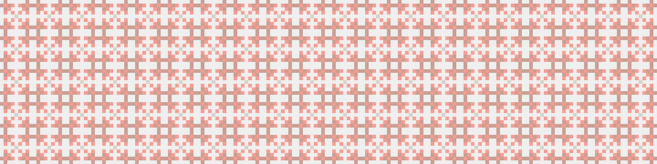 Fototapeta premium Abstract Cross Pattern Dots Logo generative computational art illustration