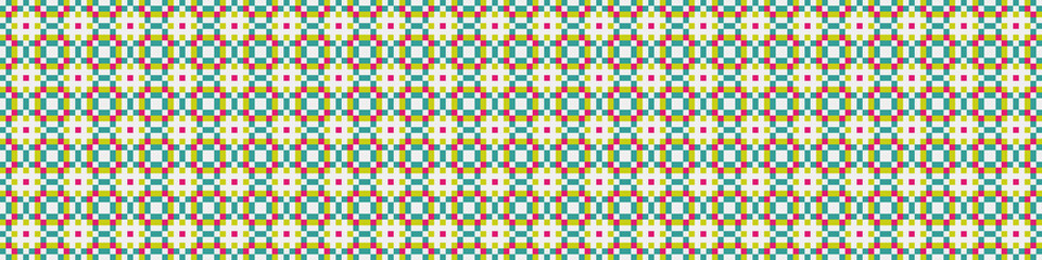 Abstract Cross Pattern Dots Logo generative computational art illustration