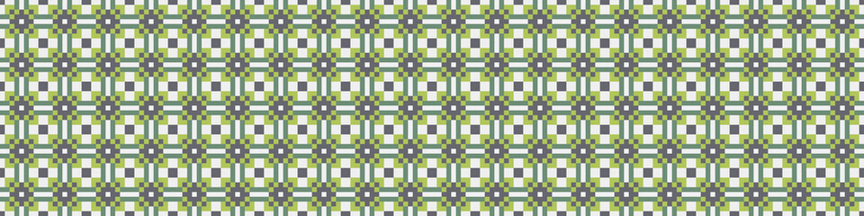 Abstract Cross Pattern Dots Logo generative computational art illustration