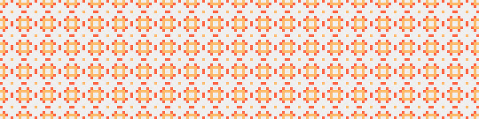 Abstract Cross Pattern Dots Logo generative computational art illustration